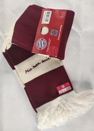 Фанатський шарф футбольного клубу «баварія» мюнхен (fc bayern munich