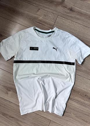 Чоловіча футболка puma mapm t7 tee, футболка t7 mercedes petronas motorsport, чоловіча футболка пума