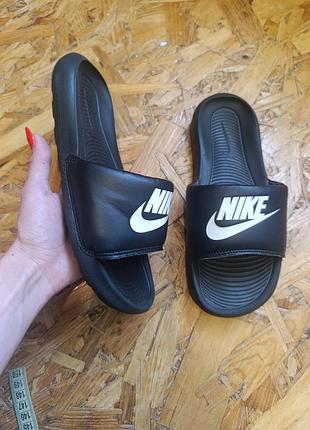 Оригинальные тапочки шлепанцы мужские nike victori one slide black cn9675-002