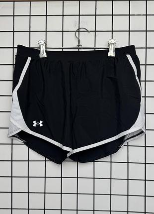 Under armour fly by 2.0 shorts black | розмір m