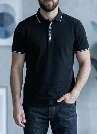 Чоловіче поло armani exchange на блискавці (розмір м)