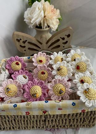 В’язані резинки  для волосся handmade дитячі