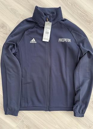 Оригінал! спортивна кофта/олімпійка/толстовка/худі adidas predator на хлопчика 13-14 років.