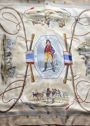 Платок хустка вінтаж hermes poste aux lettres 1981 grygkar hugo