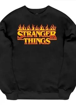 Теплый свитшот stranger things