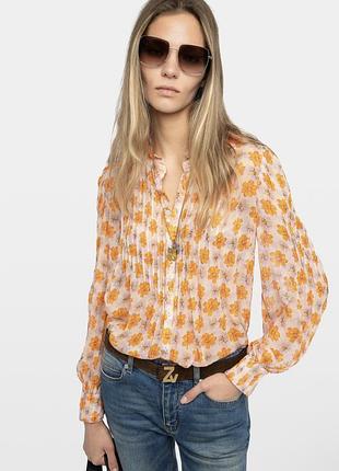 Блуза рубашка zadig & voltaire