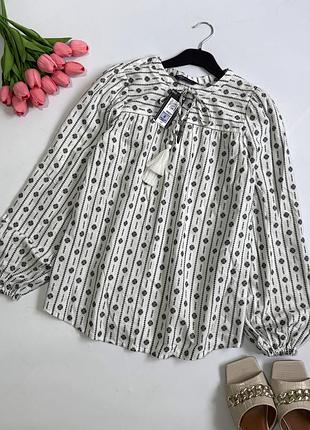 Нова стильна котонова сорочка m&s