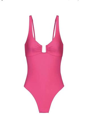 Суцільний рожевий купальник hunkemoller