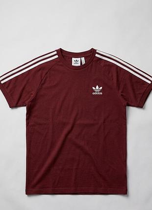 Оргинальна adidas 3 stripes (бардова)