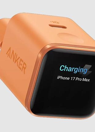 Зарядное устройство anker 45w nano charger smart a121d311 type-c orange