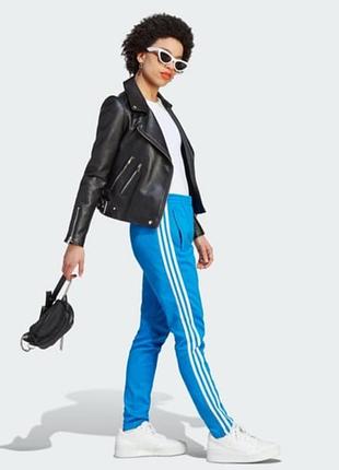 Брюки леггинсы adidas adicolor classic sst синие
