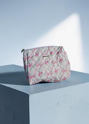 Косметичка monica pink набір з аксесуарами