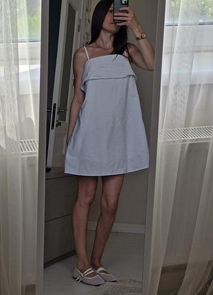 Сукня біла міні