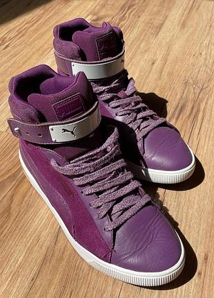 Кросівки фіолетові puma