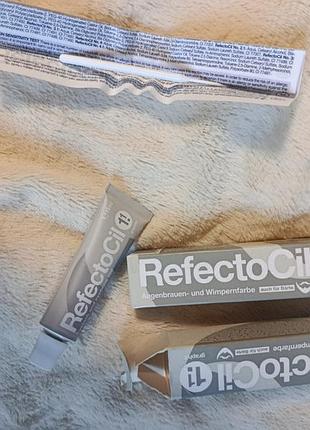 Крем-фарба для брів та вій refectocil № 1.1 графіт 15 мл