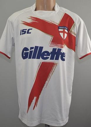 Футболка збірної англії з регбі gillette isc (s)