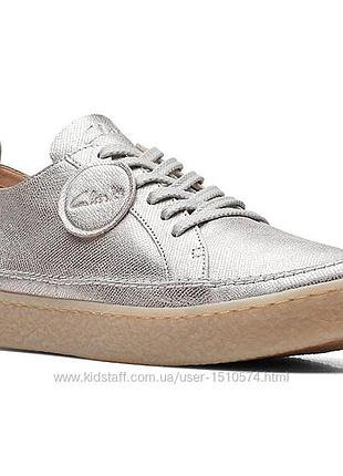 Р.41 clarks женские кожаные кроссовки оригинал
