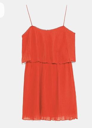 Сукня zara червона