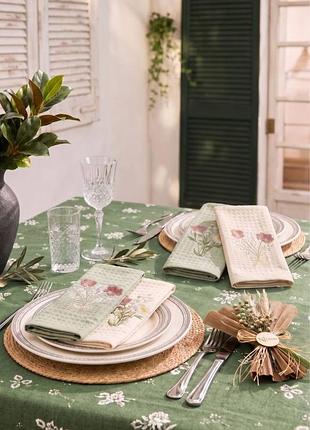 🫶🏻новинка🫶🏻набір кухонних рушників ni̇lhome kitchen towels. набір складається з чотирьох рушників, матеріал вафелька
туреччина 🇹🇷 

розмір:40*60