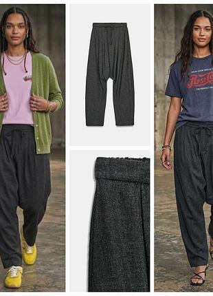 Zara брюки штани baggy з колекції limited edition  дуже стильна модель