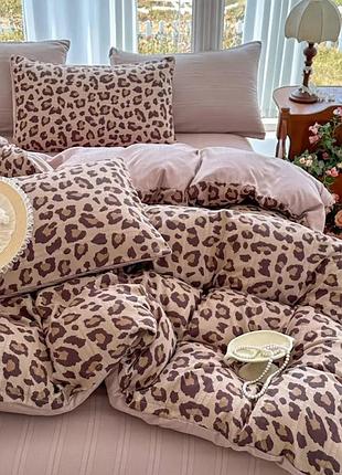 Постельное белье полуторное из муслина colorful home ptint 10 21325 150х210 см