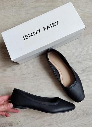 Женские балетки черного цвета размер 36 jenny fairy
