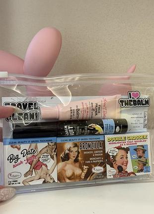 Thebalm travel clean! i love thebalm set набір для макіяжу