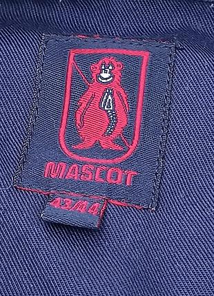 Щільна комфортна сорочка з кишенями, спецодягу, 43/44, xl-2xl,mascot. 6