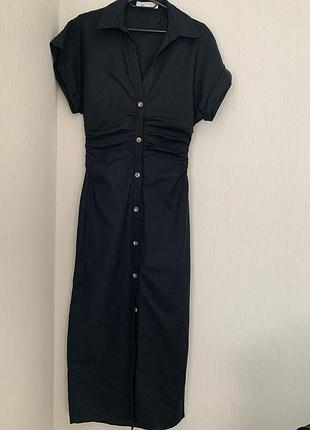 Сукня чорна zara
