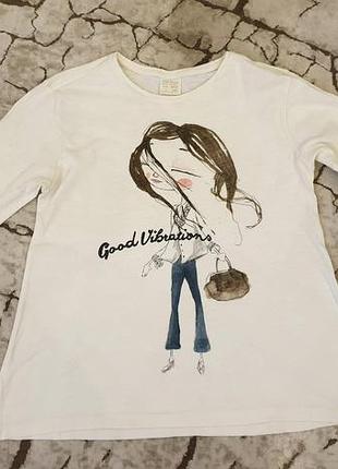 Реклан для девочки зара zara, широкий
