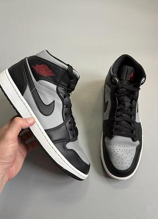 Air jordan 1 mid shadow red 46(30cm) og retro max aura 4