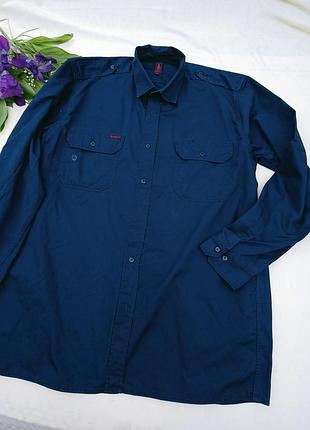 Щільна комфортна сорочка з кишенями, спецодягу, 43/44, xl-2xl,mascot. 2