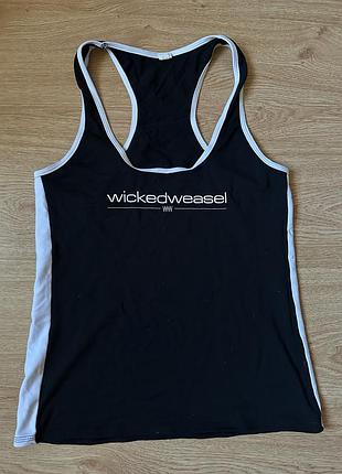 Спортивна жіноча майка-борцовка wicked weasel