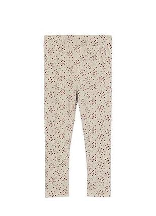 Детские леггинсы для девочки green cotton 74 см нежно-зеленый (25111284)