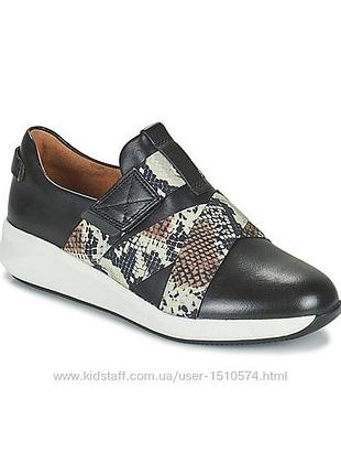 Р.38 clarks шкіряні сліпони оригінал