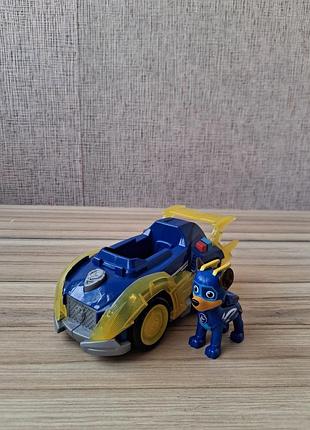 Рятівний автомобіль paw patrol серія "мегацуценята" з гонщиком