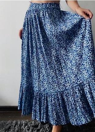 Спідниця  zara у стилі "mykonos".