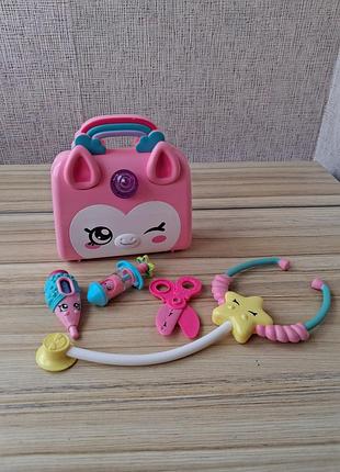 Игровой набор kindi kids лекарственный портфель kindi fun