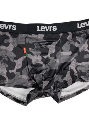 Чоловічі труси levis преміум якості, колір сірий, камуфляжний, різні розміри в наявності