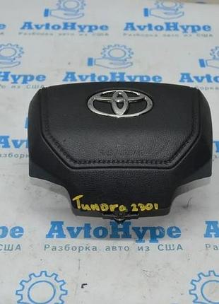 Подушка безопасности airbag в руль водительская toyota tundra 22- черн (01)