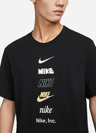 Футболка nike center logo