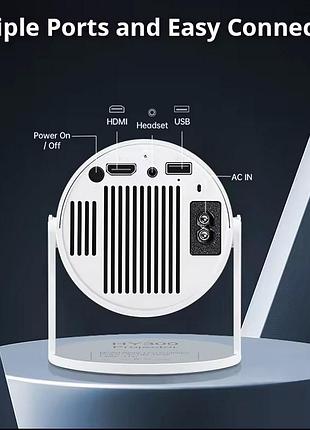 Проектор 4k android hy300 4