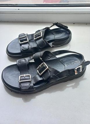 Шкіряні сандалії босоніжки kickers neosummer оригінал р. 37 (24 см)