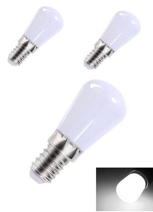 3 шт. лампочка для холодильников, швейных машин led е12.
