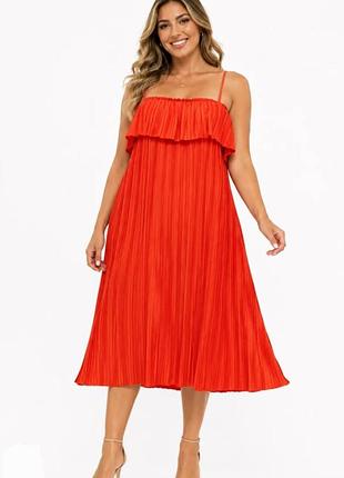 Плісована сукня zara
