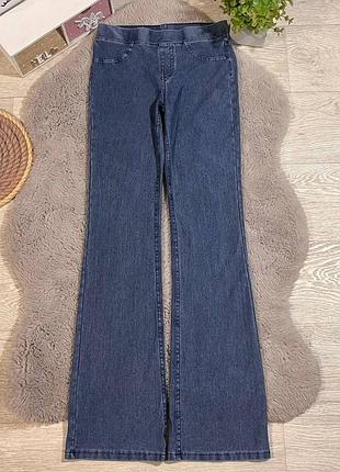 Стильные джеггинсы клеш от h&amp;m стан отлично