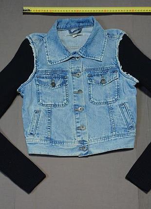 Плечи 36 см vintage 90s twenty8twelve by s.miller 
size s  джинсова   куртка