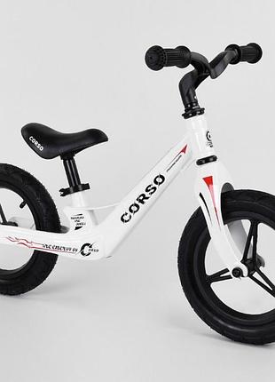 Беговел corso energy магниевая рама надувные колеса 12" (86969)