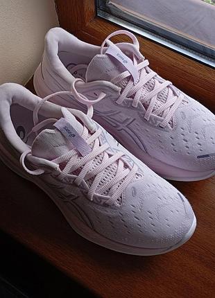 Женские беговые кроссовки asics gel-cumulus 26 1012b599 оригинал розовом цвете р.40.5 стан идеален