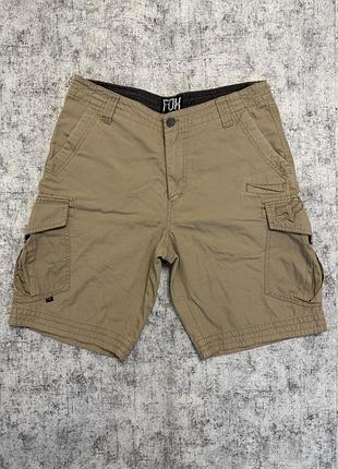 Карго шорты fox racing heritage forged cargo shorts (оригинал)